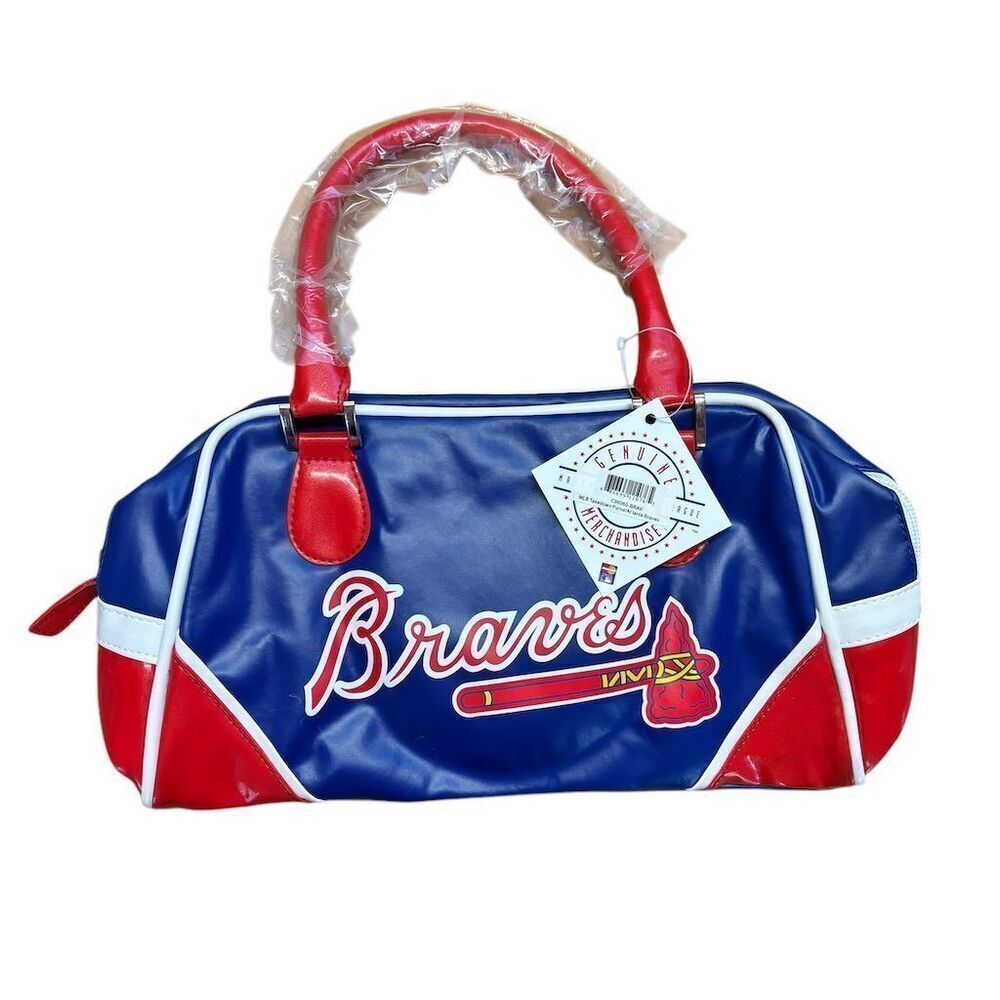 Atlanta Braves MLB Tote Bag Blue‎ Baseball Fan Gear